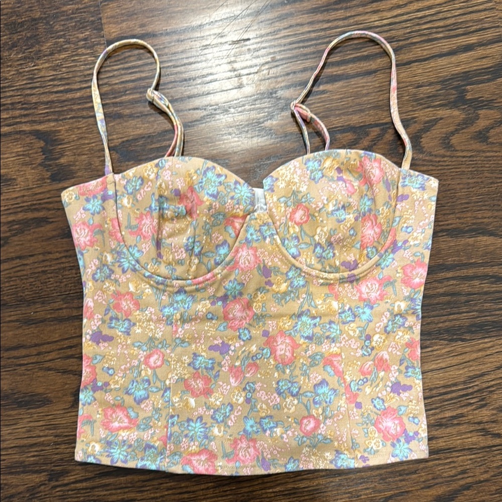 Bustier Camisole Crop Top by Aster the Label